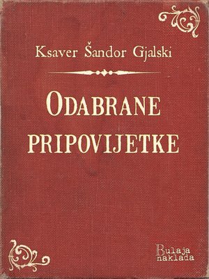 cover image of Odabrane pripovijetke